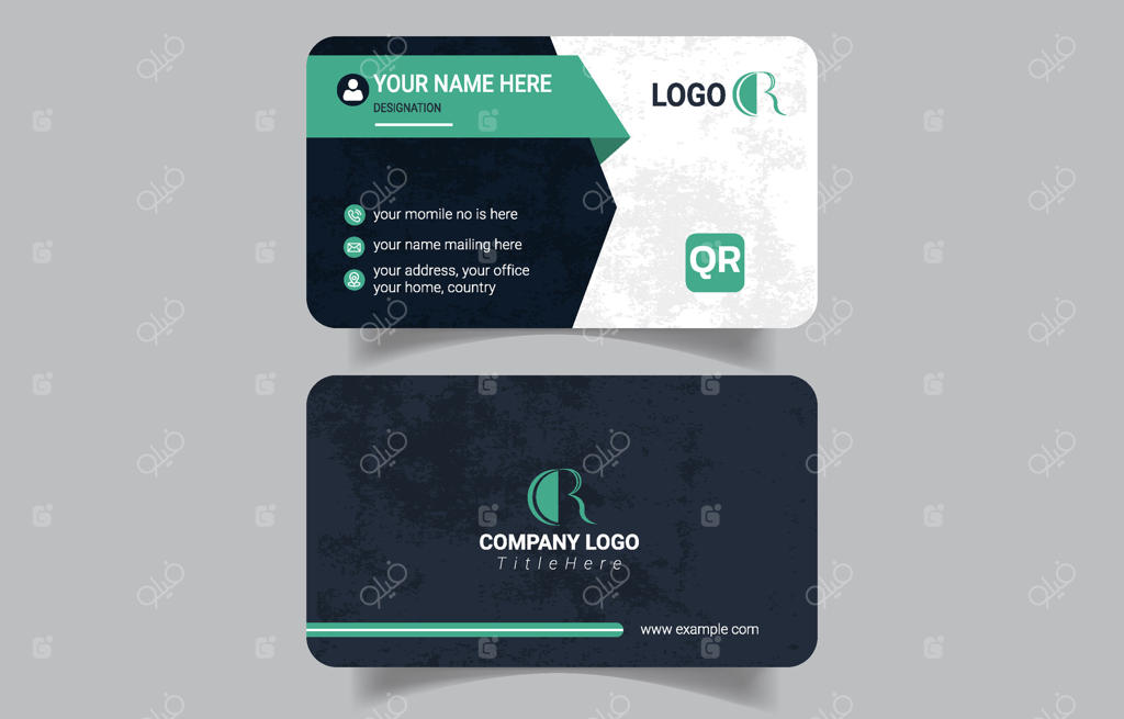 مجموعه طراحی کارت ویزیت مدرن برای کسب و کارها