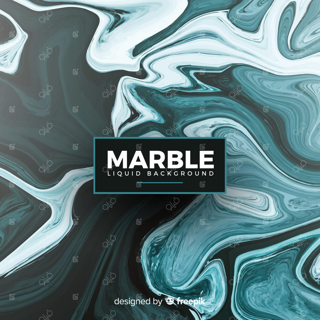 پس‌زمینه شیک با طرح مرمری انتزاعی