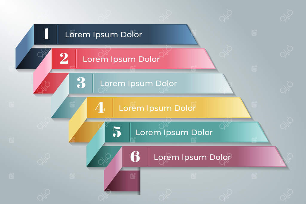 طرح اینفوگرافیک برنامه زمانی