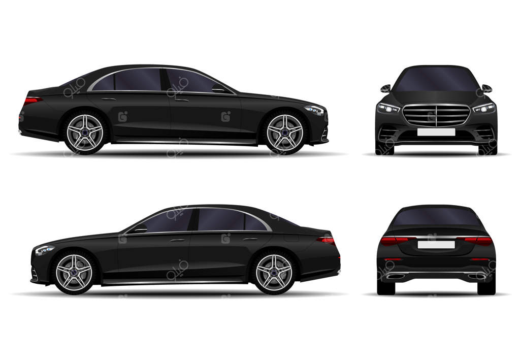 تصویرسازی واقع‌گرایانه خودرو از نماهای مختلف