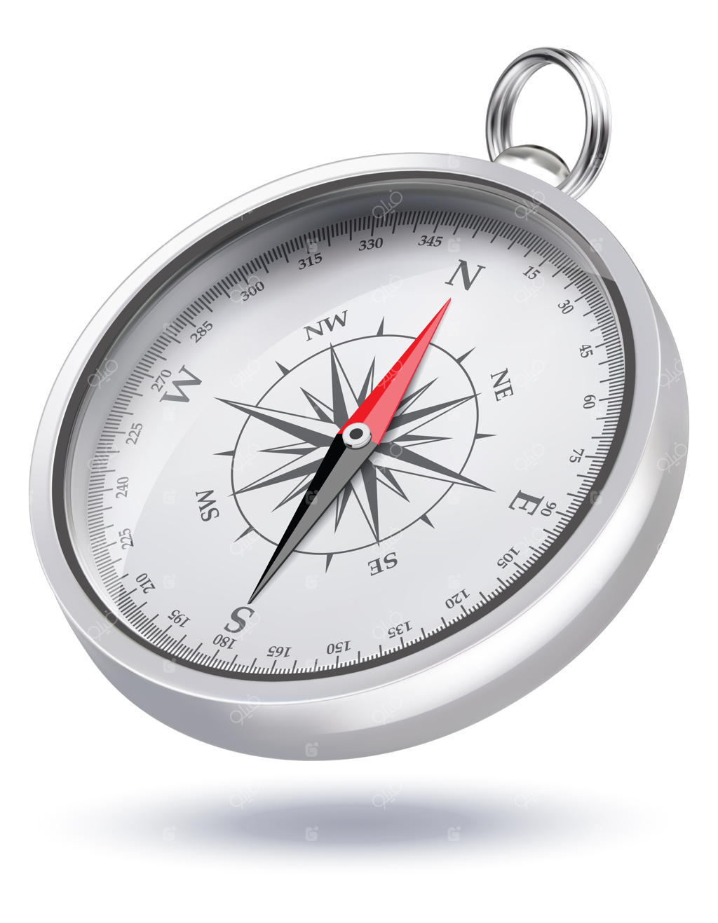 قطب‌نما: تصویرسازی سه‌بعدی و واقع‌گرایانه وکتور