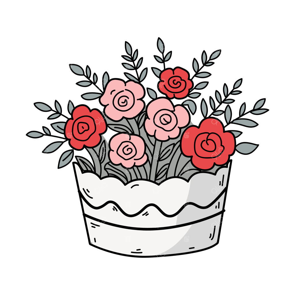 دسته‌های گل؛ دسته گلی از گل‌های باغچه، مناسب برای ۸ مارس، روز ولنتاین، روز مادر و کارت‌های تبریک.