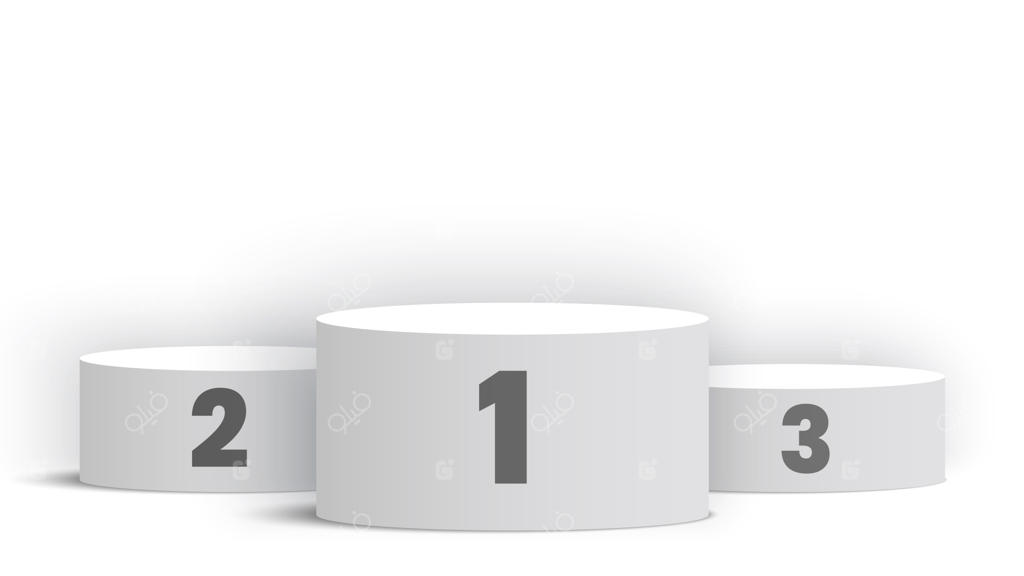 سکوی سفید و خالی برندگان