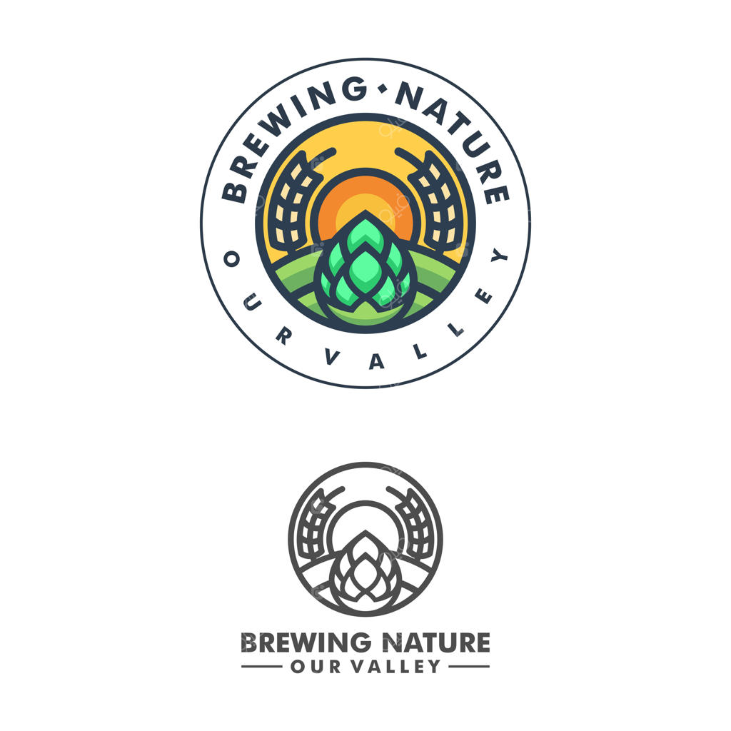 طرح مفهومی انتزاعی طراحی وکتور برای دم‌آوری نوشیدنی‌ها