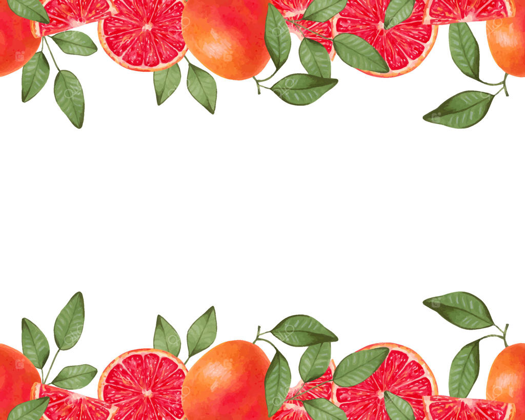 پس‌زمینه برداری حرفه‌ای با تصویرسازی میوه‌های مرکبات پرانرژی