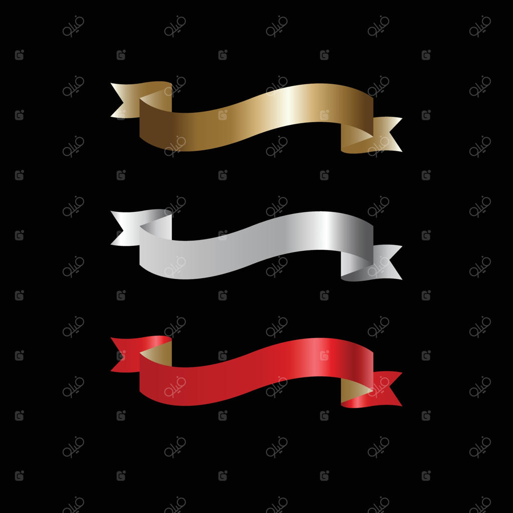 ست روبان طلایی برای جشن و مراسمات ویژه