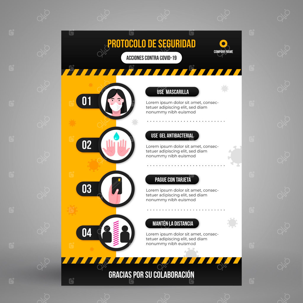 پیشگیری از ویروس کرونا با طرح اینفوگرافیک