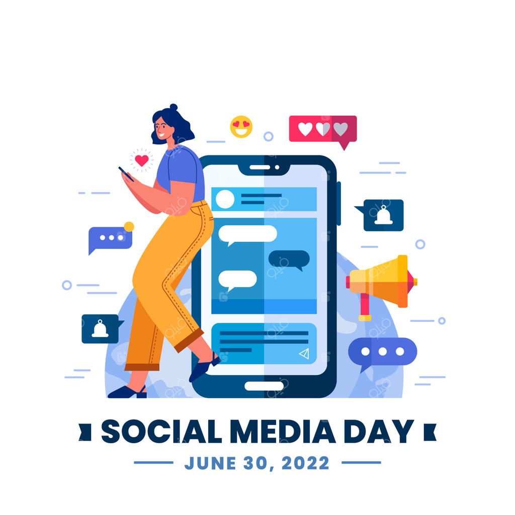 طراحی تصویر روز شبکه‌های اجتماعی