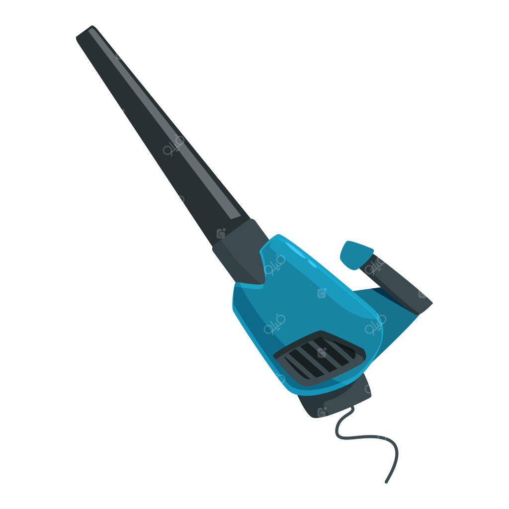 دستگاه دمنده برگ برقی برای پاکسازی برگ‌های خشک در باغ