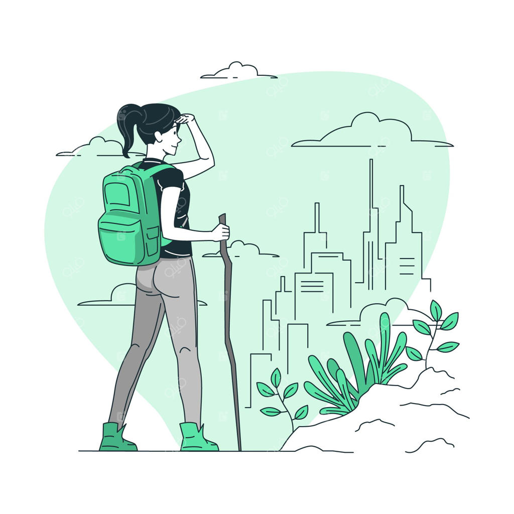 تصویرسازی مفهوم سفر