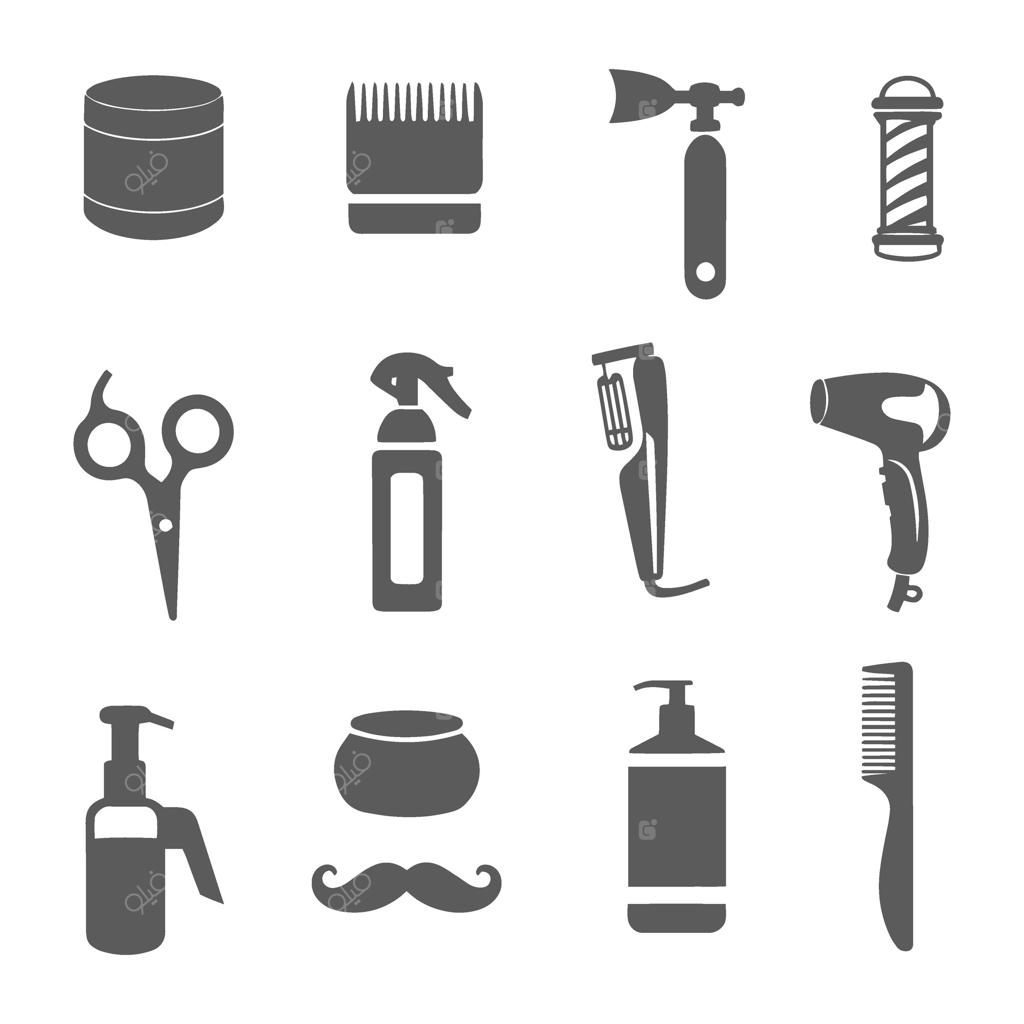 تصویر ابزار و لوازم آرایشگری