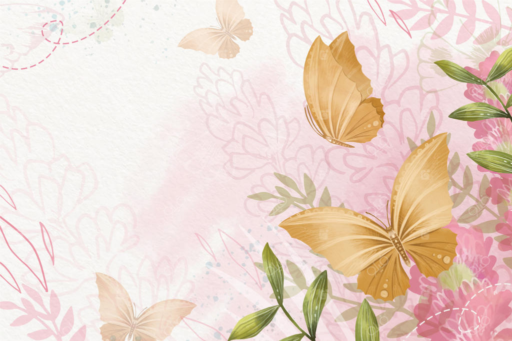 تصویر زمینه زیبای پروانه