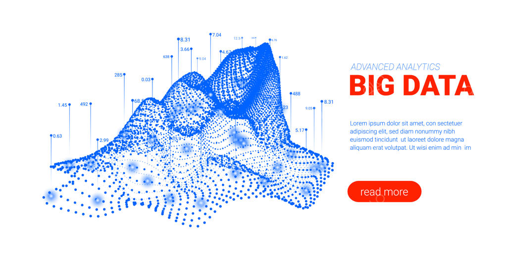 طراحی بنر وب برای جنبش کلان‌داده‌ها