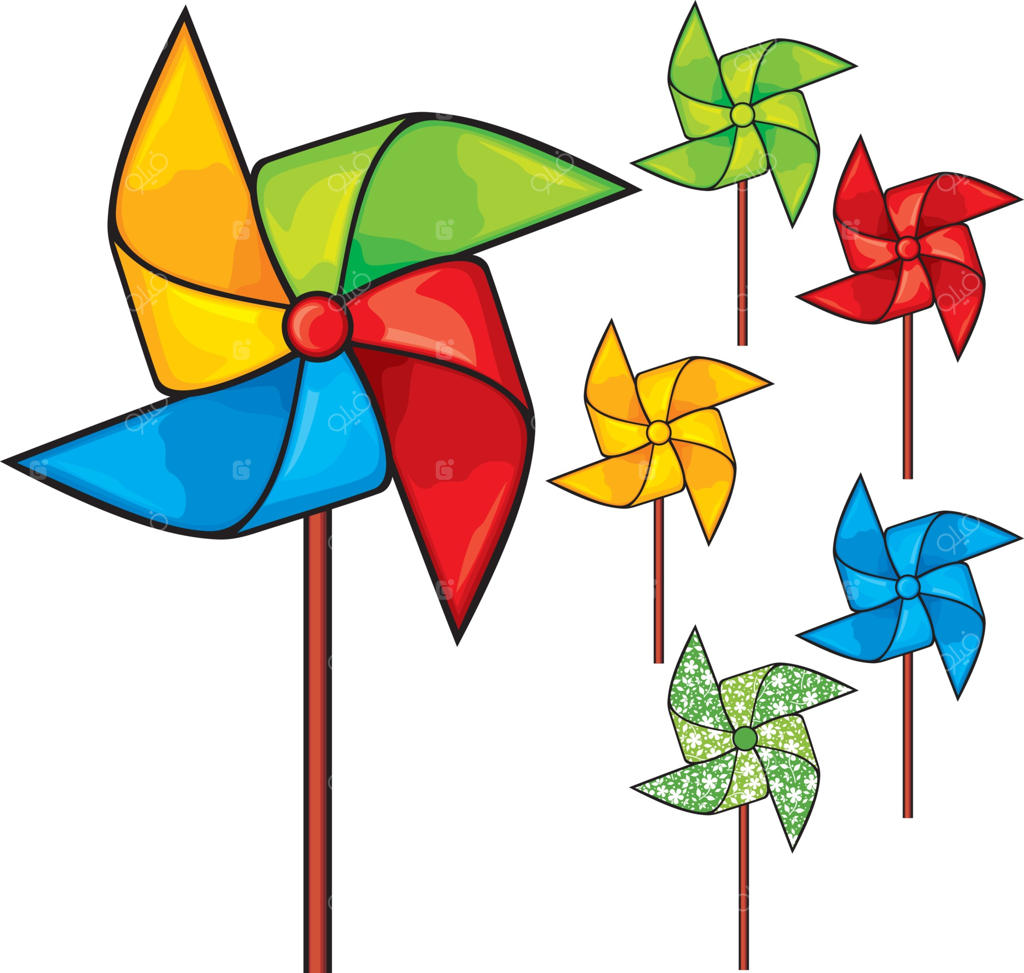 مجموعه‌ای از فرفره‌ها