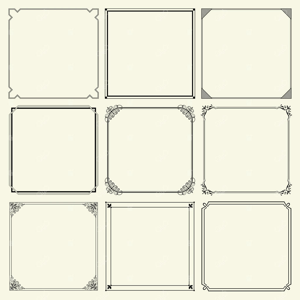 قاب‌های تزئینی (مجموعه ۱۱)