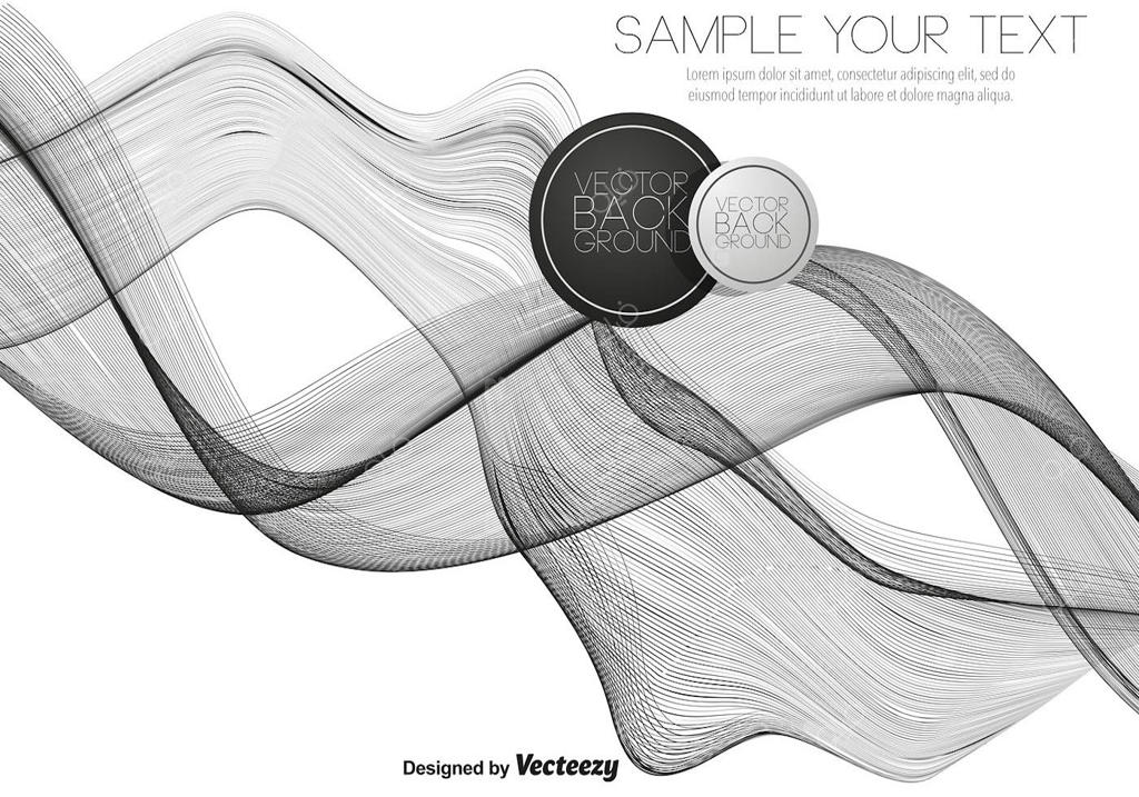 پس‌زمینه‌ی سیاه انتزاعی - وکتور