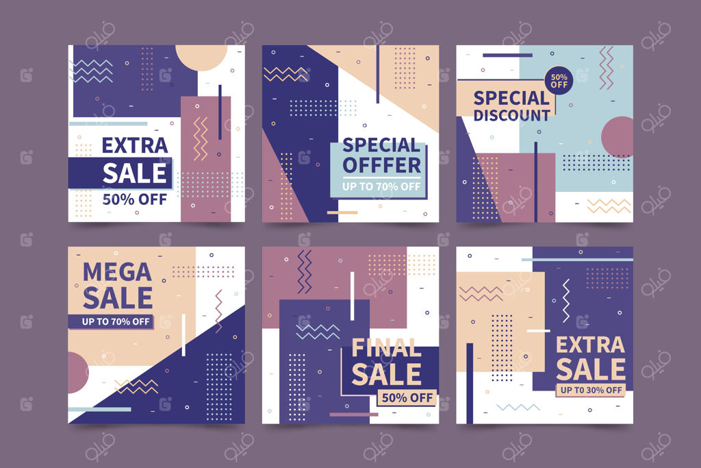 مجموعه پست‌های اینستاگرامی فروش