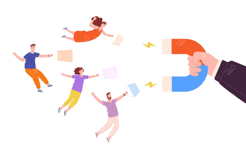 مشتریان جذب مغناطیسی: چگونه بازار هدف خود را به سمت برند خود بکشید و تبلیغات اینترنتی کنید؟