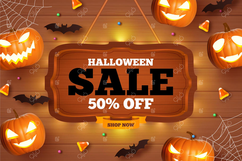 فروش ویژه هالووین به سبک قدیمی