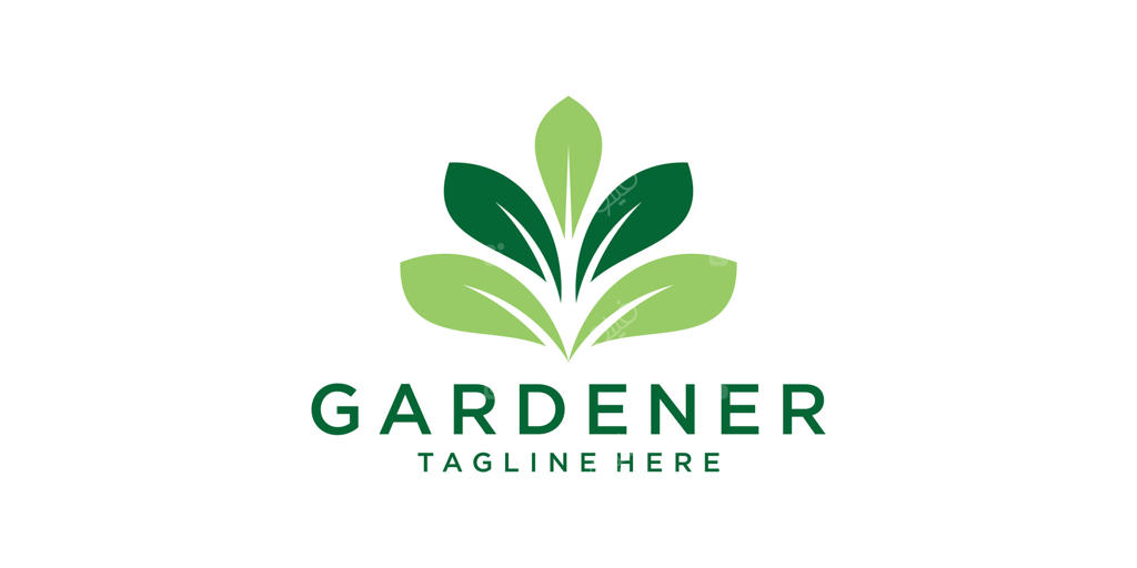 طراحی لوگوی باغ، باغبانی، محیط زیست، کشاورزی و خلاقیت