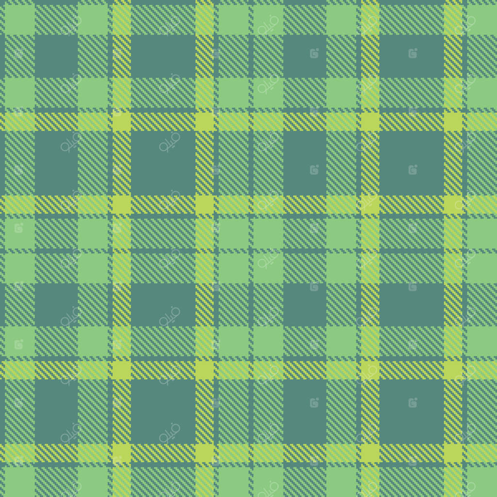 طرح پارچه با طراحی کلاسیک تارتان زمستانی و تزیینات باغ یونانی دودآلود