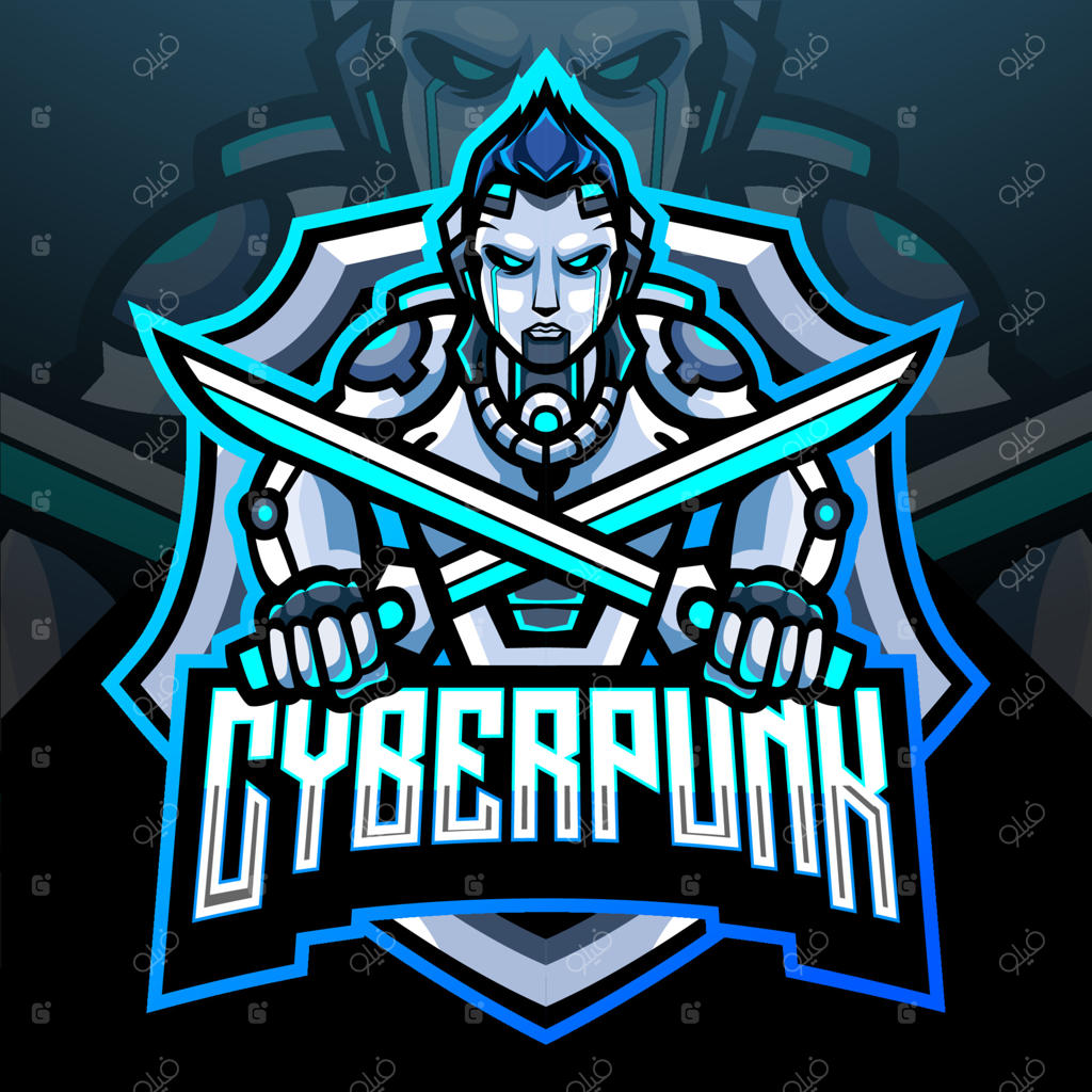 نماد سایبرپانک: طراحی لوگوی ورزش‌های الکترونیک