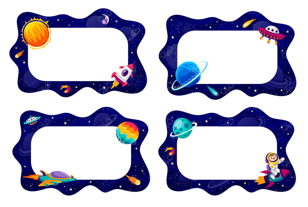 قاب‌های فریم، منظره فضایی، فضانورد، موشک