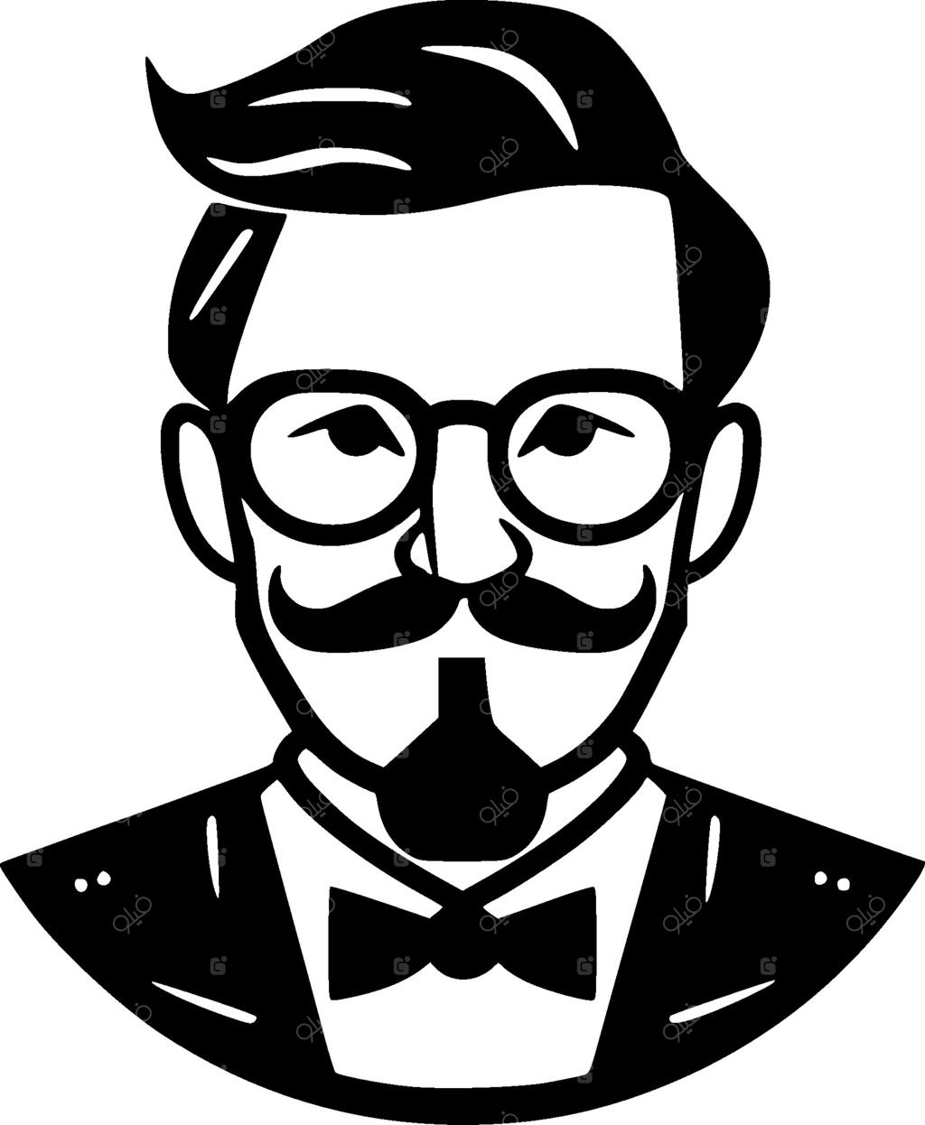 معلم: مینیمالیست و سیلوئت ساده - تصویر وکتور