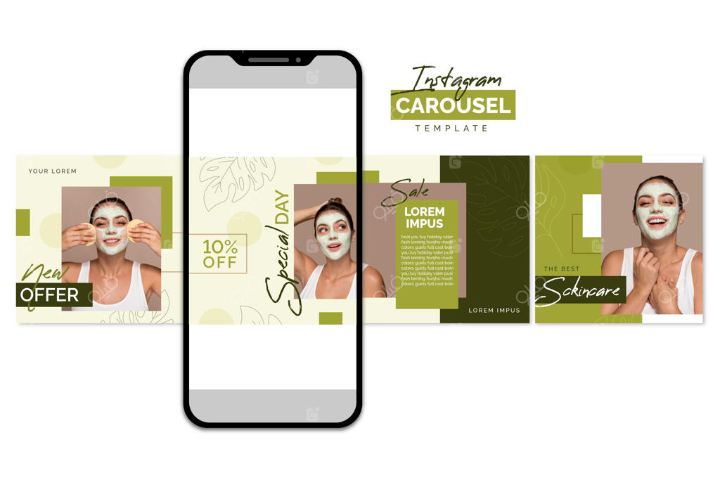 قالب‌های چرخشی اینستاگرام