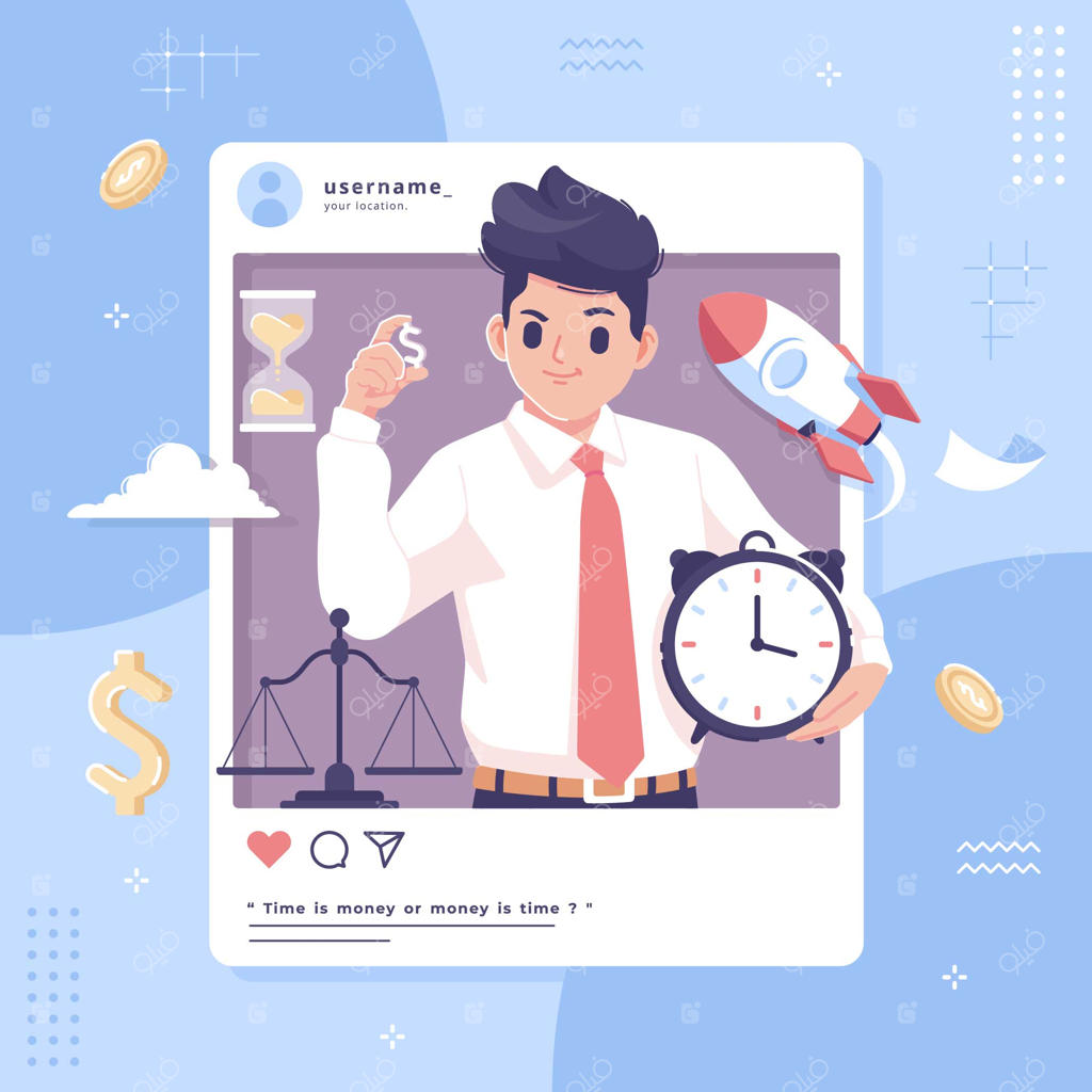 زمان طلاست؛ مفهوم شبکه‌های اجتماعی در تصویرسازی