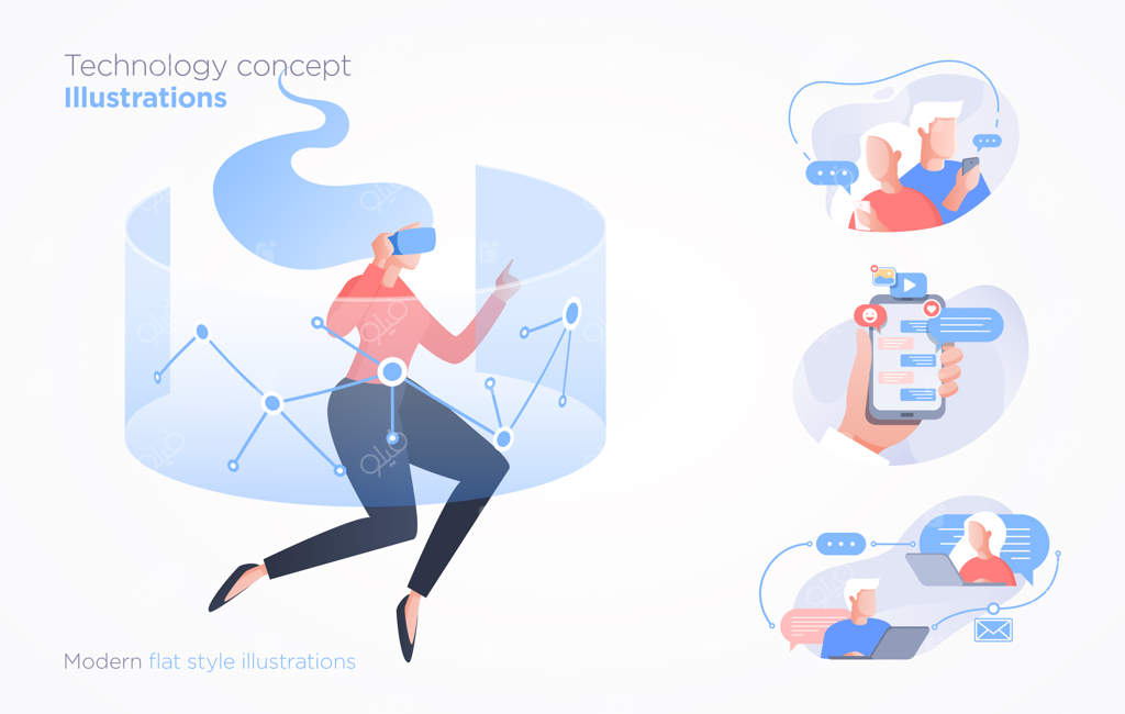 مجموعه‌ای از تصاویر فناوری ارتباطات