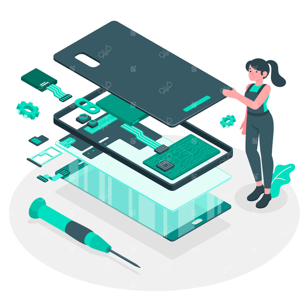 تصویرسازی مفهومی کالبدشکافی محصول