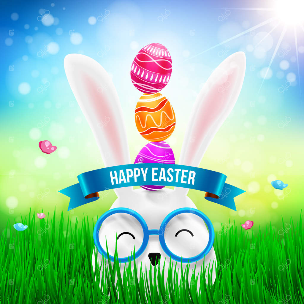 تصویرسازی عید پاک مبارک