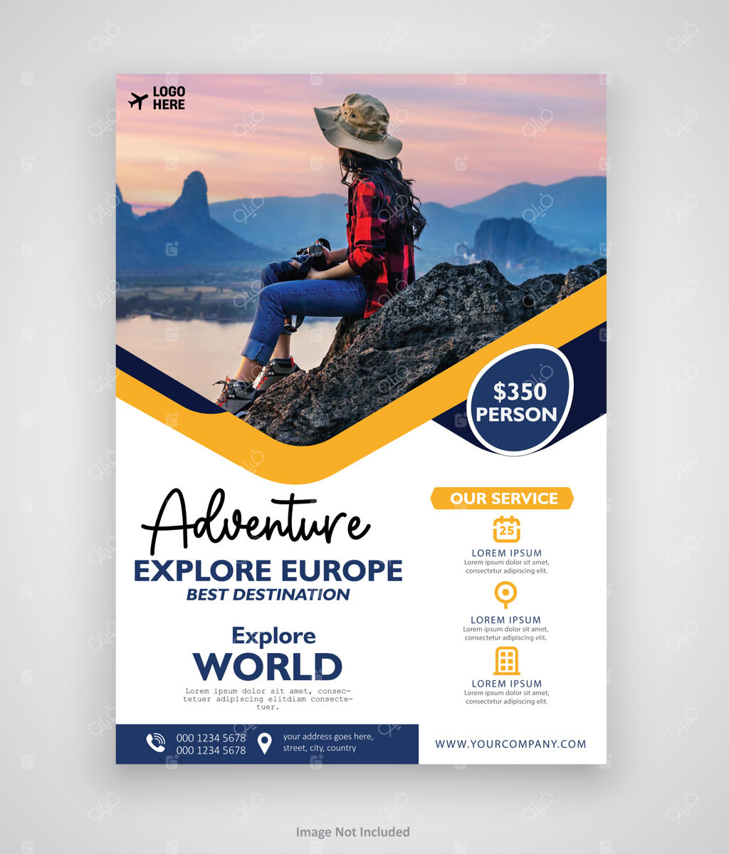 پوستر راهنمای سفر به دور دنیا