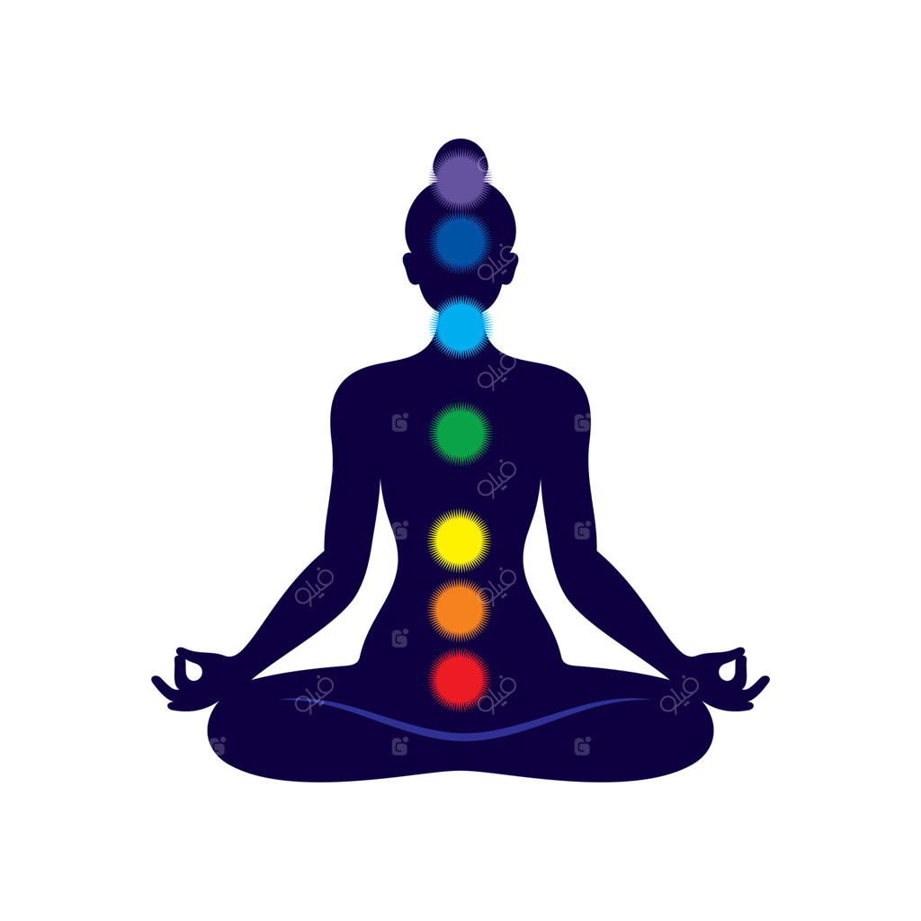 سایه دختر در حال انجام یوگا در پس‌زمینه سفید. سایه مراقبه، قالب آیکون یوگا با قابلیت ویرایش رنگ. نماد یوگا. کارت تبریک.