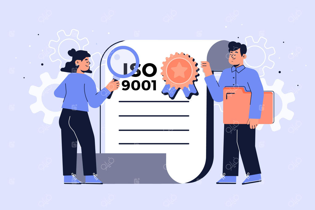 تصویرسازی گواهینامه ایزو