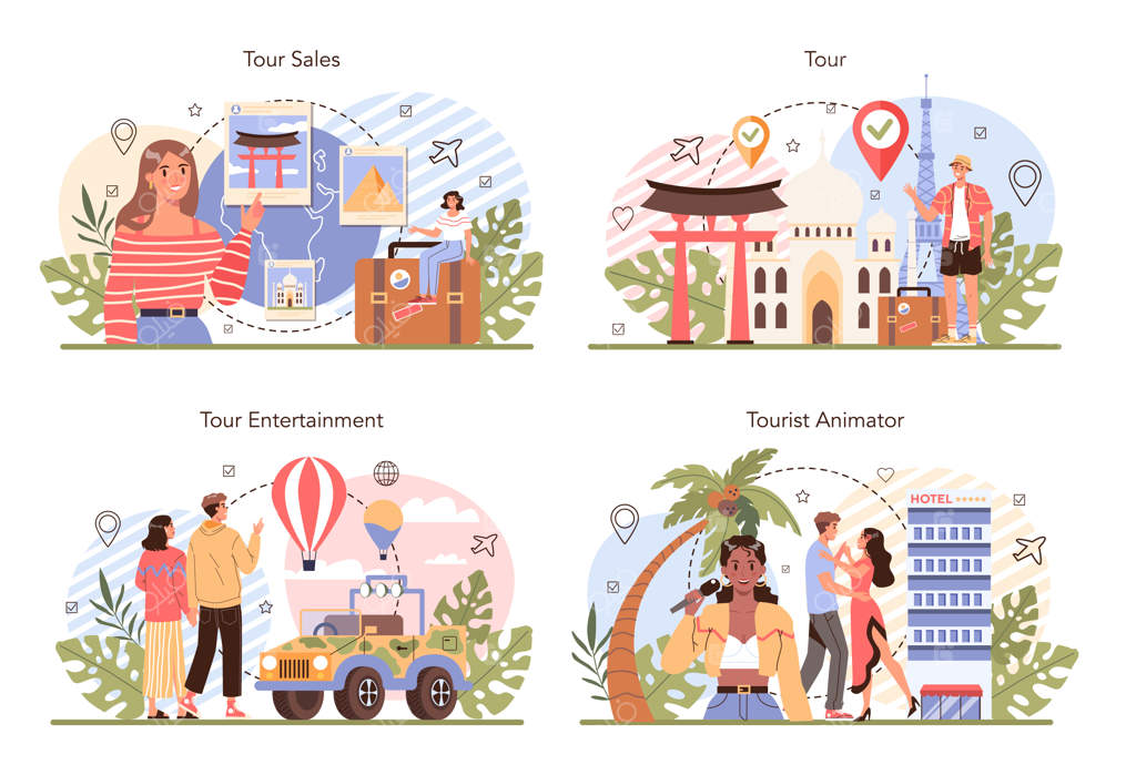 مجموعه‌ای از ایده‌های تور تعطیلات