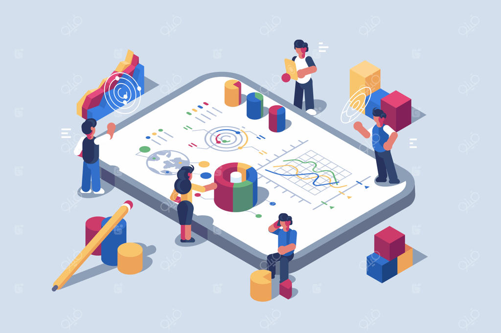 تصویر نرم‌افزار سیستم‌های تحلیل داده برای دستگاه‌های موبایل