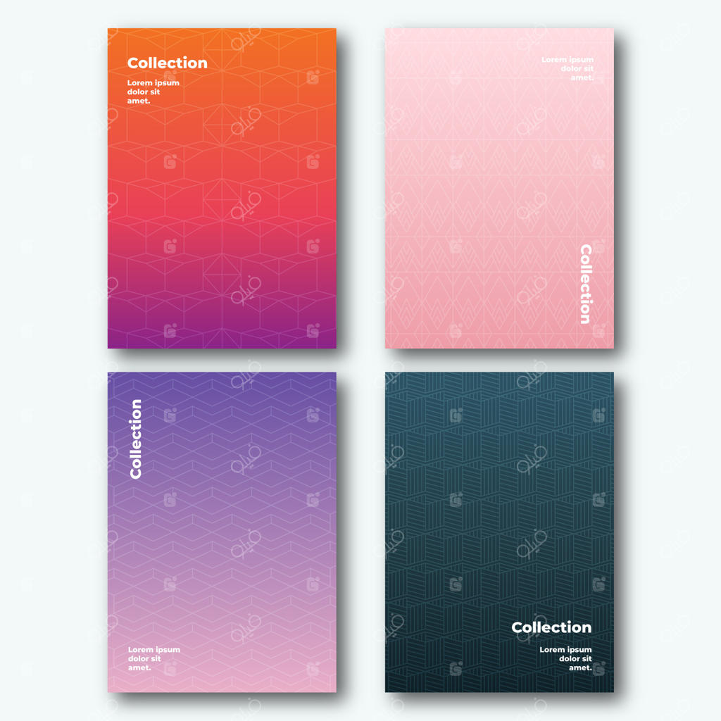 طرح جلد گرادینت هاف‌تون با تم مراحل روز