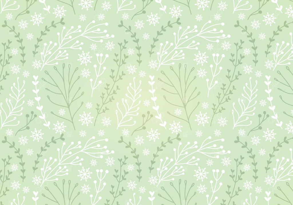 طرح یکپارچه وکتور گیاهی