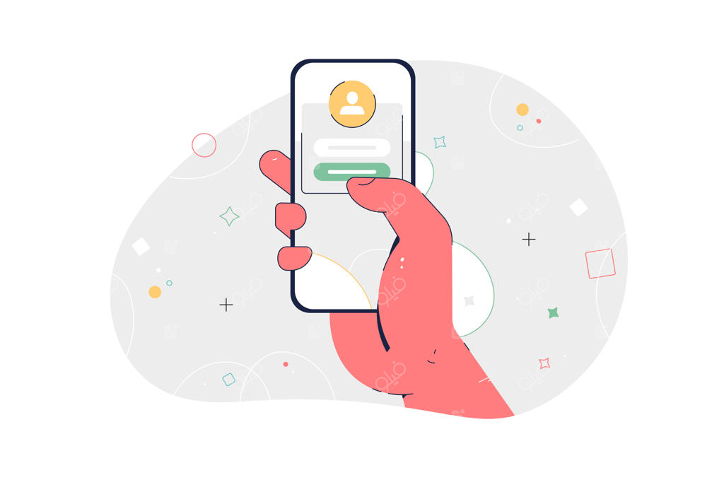 گشت‌ونگذار در شبکه‌های اجتماعی و کار با اپلیکیشن‌های گوشی هوشمند