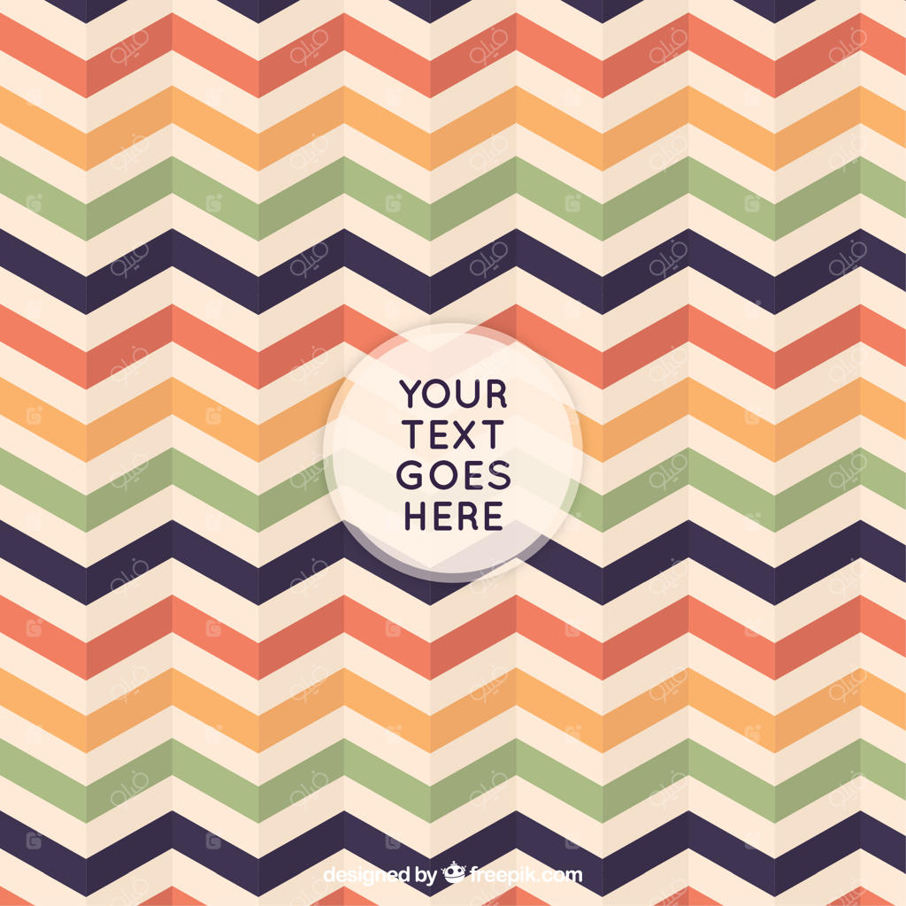 طرح راه‌راه بامزه