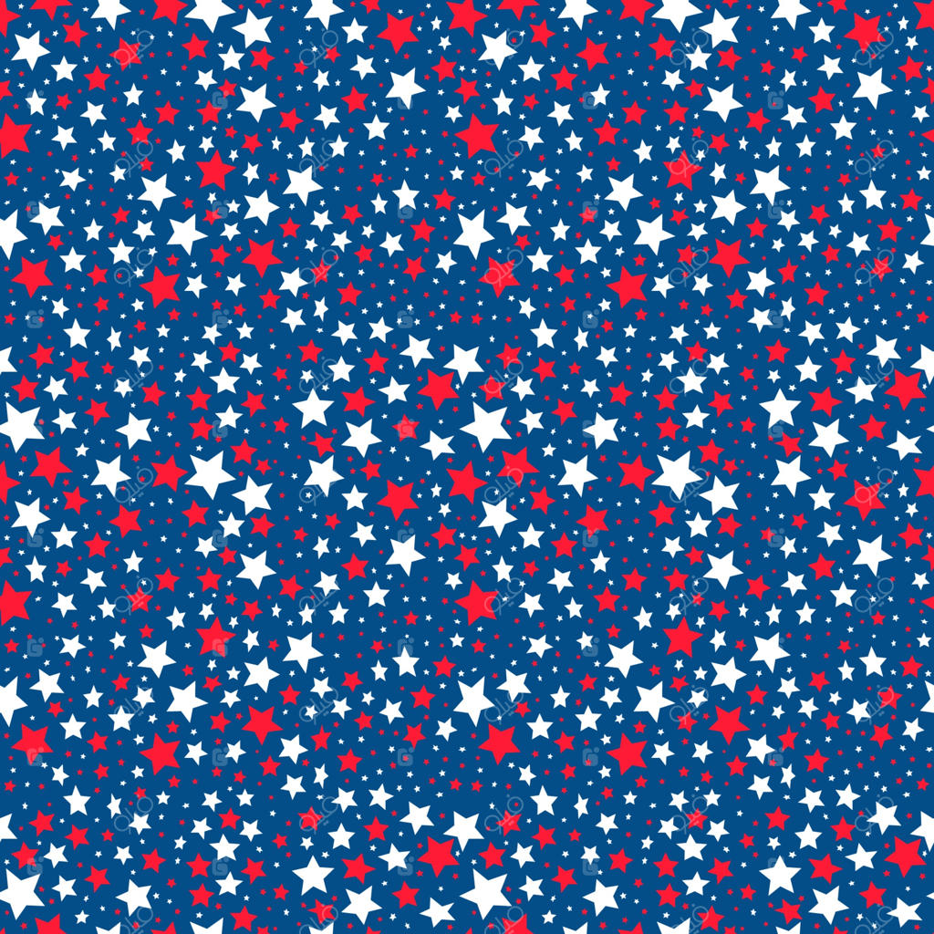 پترن یکپارچه ستاره‌های رنگارنگ