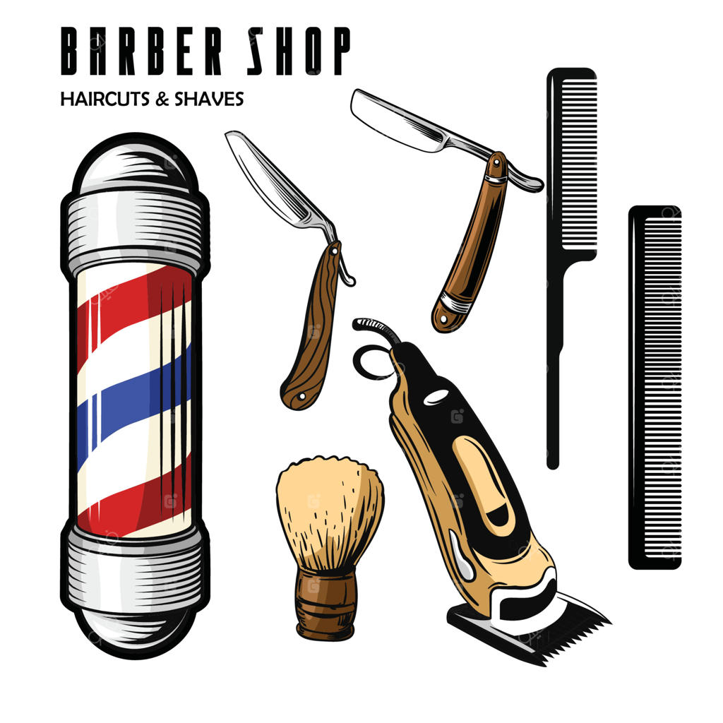 عناصر طراحی آرایشگری به سبک کلاسیک و رنگی