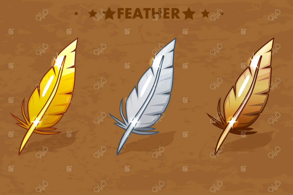 پرهای طلا، نقره و برنز