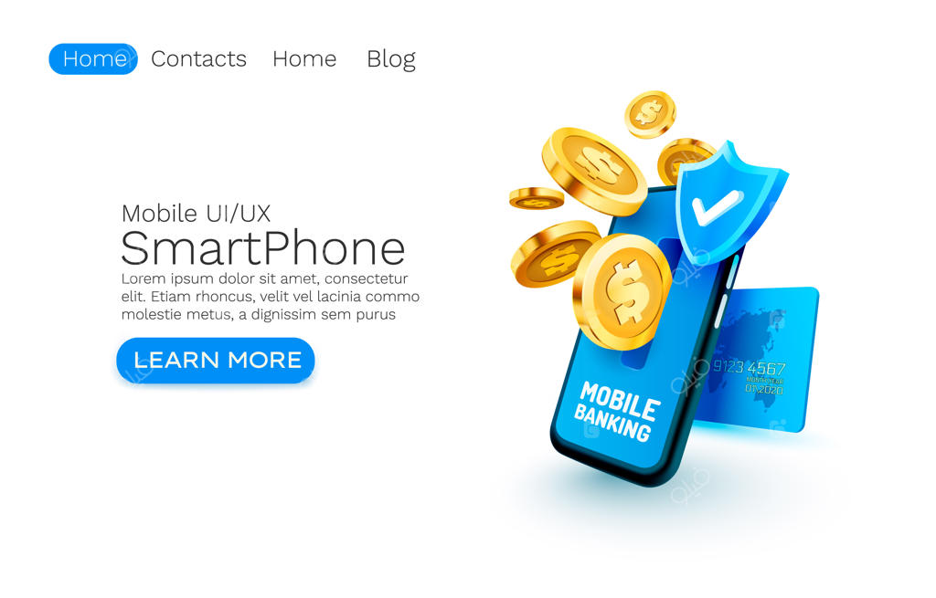 خدمات بانکی موبایل: پرداخت مالی با صفحه نمایش گوشی هوشمند و تکنولوژی صفحه نمایش روشن