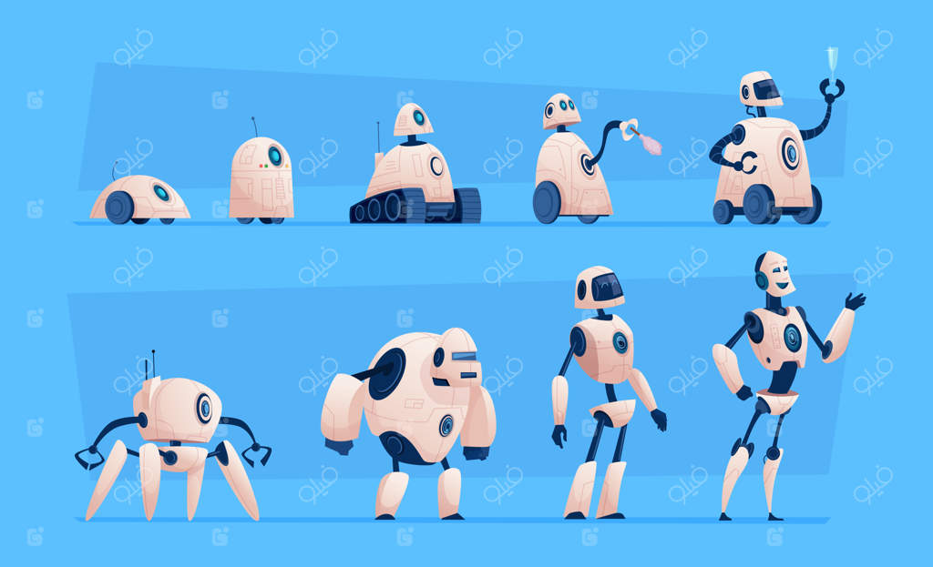 تکامل فناوری هوشمند: ربات چت خانگی سایبورگ از جنس فولاد با طراحی مدرن و شخصیت های صاف و مستقل