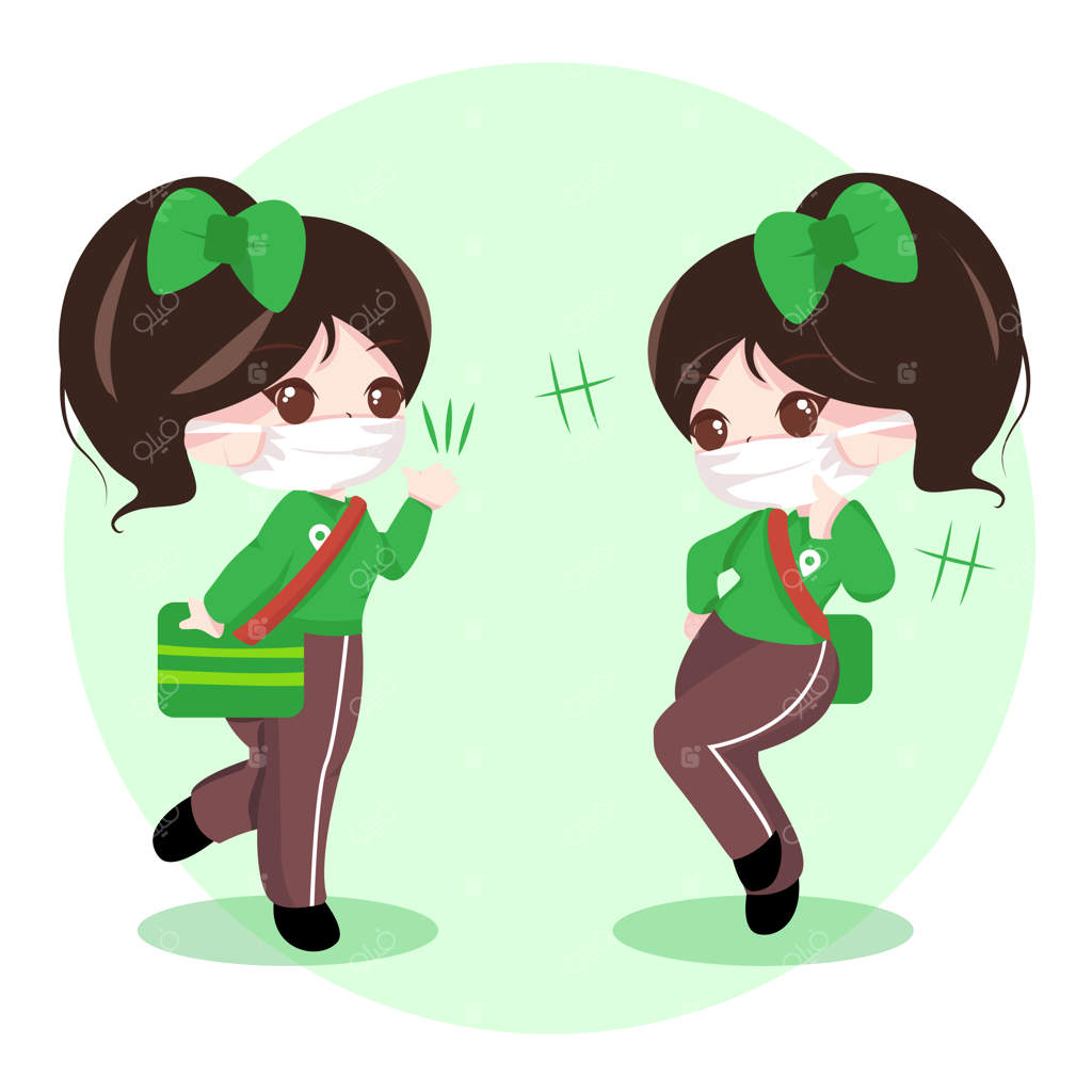 دختر بامزه و تحویل دستی