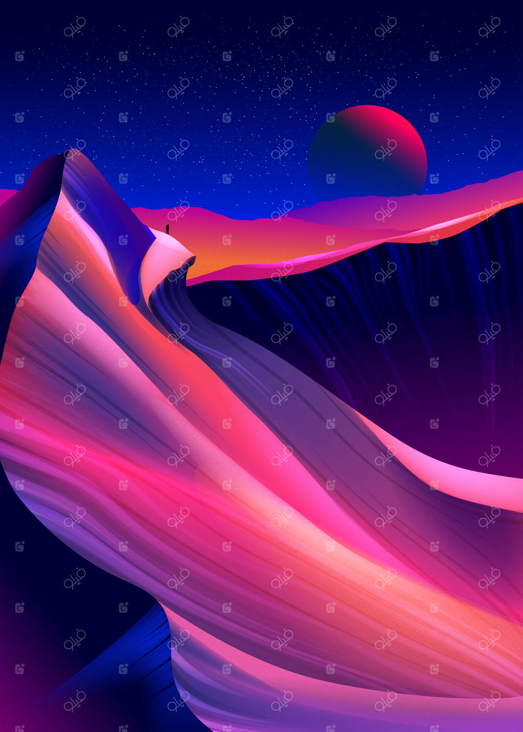 در یک سیاره بیگانه