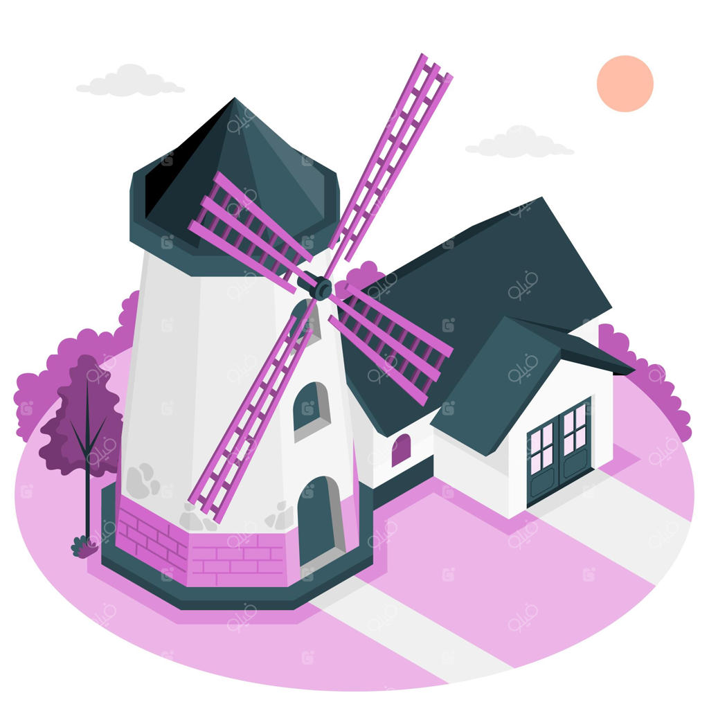 طرح مفهومی آسیاب بادی